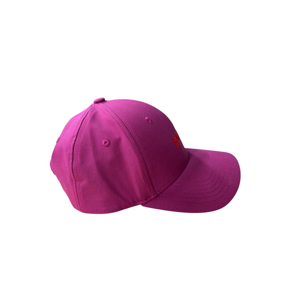Poppi Pink Embroidered Logo Hat Adjustable Baseball Cap - Picture 4 of 6